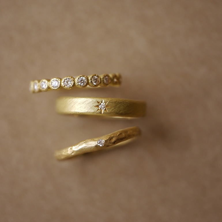 【金沢】結婚指輪と重ねてもっと素敵に♡華やかで実用的なエタニティリング特集