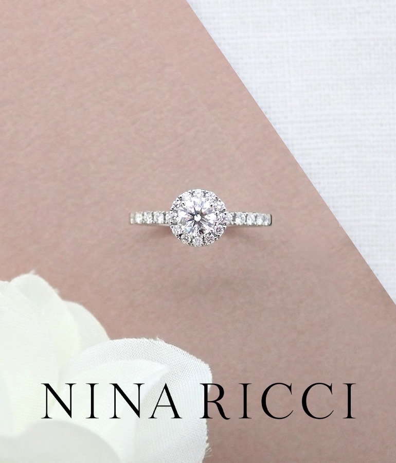 プラチナ×ピンクゴールドで大人可愛い!ニナリッチの結婚指輪|金沢・タテマチ店