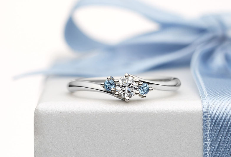 【静岡市】運命の出会いを象徴！アクアマリンが輝くOnly Youの婚約指輪