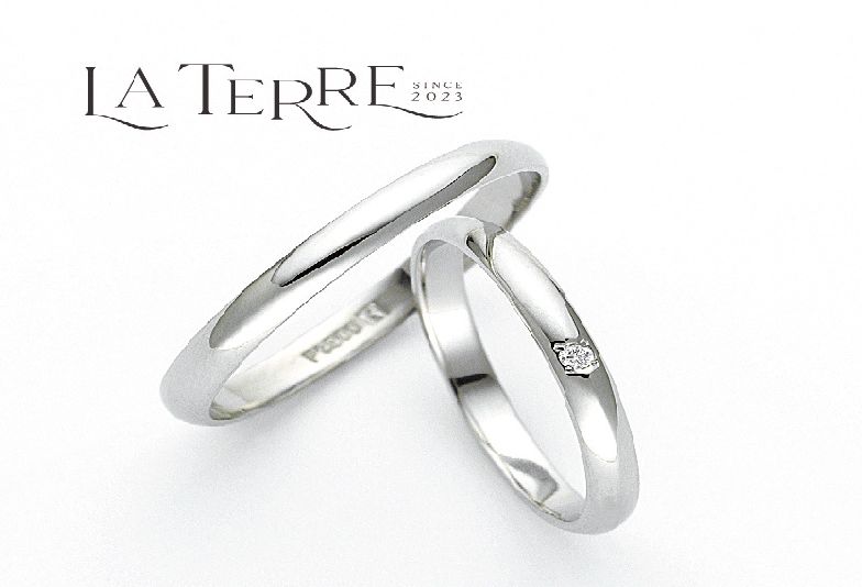 【貝塚市】10万円以内で買えるプラチナの結婚指輪ブランドLA TERRE(ラテール)が今人気！