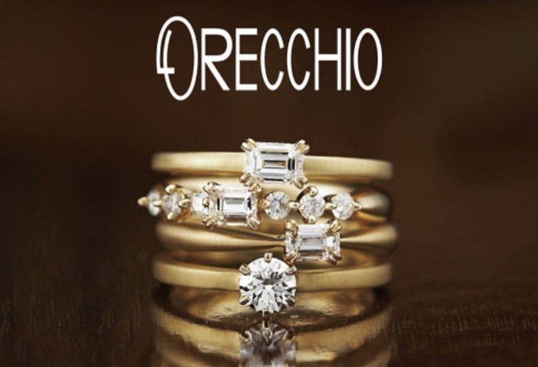 【大阪・天王寺】”四角いカット×高品質ダイヤ”が輝く大人の婚約指輪・結婚指輪ブランド「ORECCHIO（オレッキオ）」