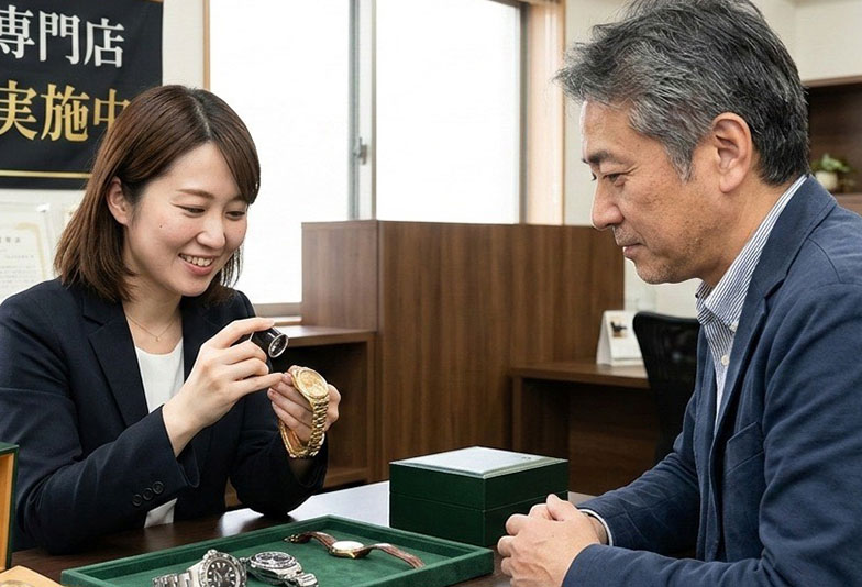 【静岡】査定だけでも大歓迎。無理な買い取りは一切しない、時計買取相談所