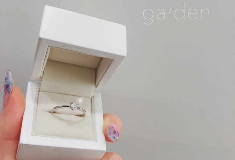 【神戸三ノ宮】ホワイトデープロポーズ、まだ間に合います。当日持ち帰りできる婚約指輪ならgardenへ