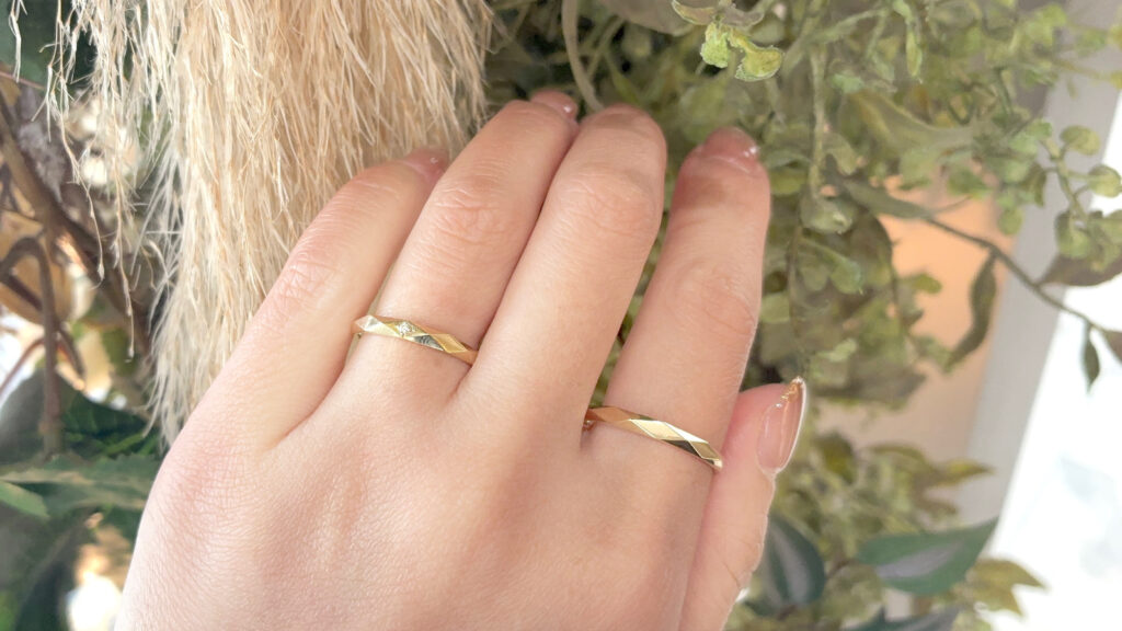 【京都】ペアで10万円台！？細身で身に着けやすい結婚指輪ブランドのご紹介！