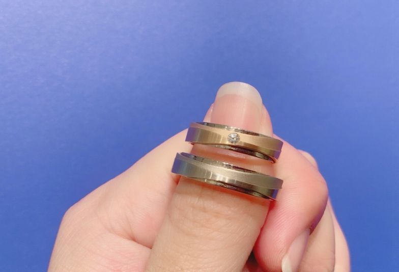 【神戸三ノ宮】カワイイけど心配？コンビリングの弱点を覆す。非常に割れにくいコンビリングをご紹介♪