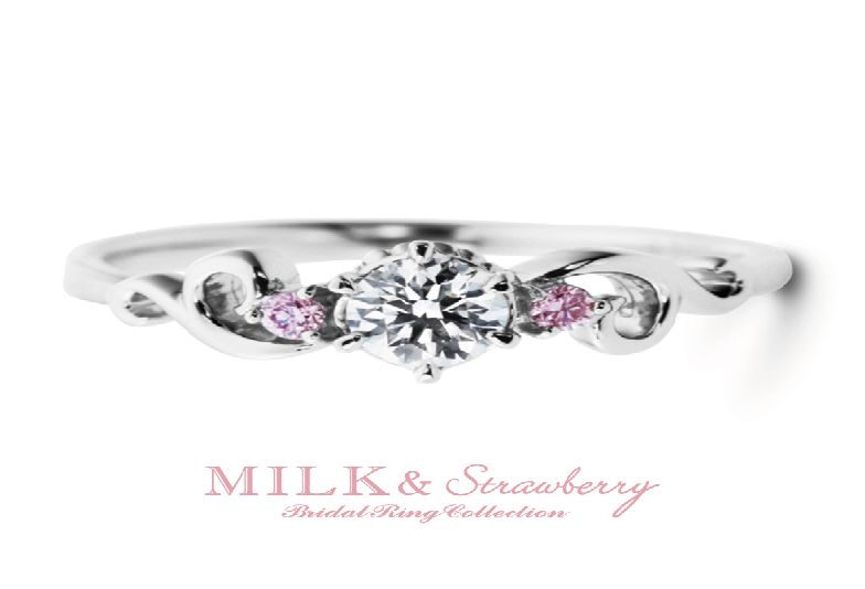 【神戸三ノ宮】もう採れない⁉　ピンクダイヤモンドの結婚・婚約指輪【Milk＆Strawberry】