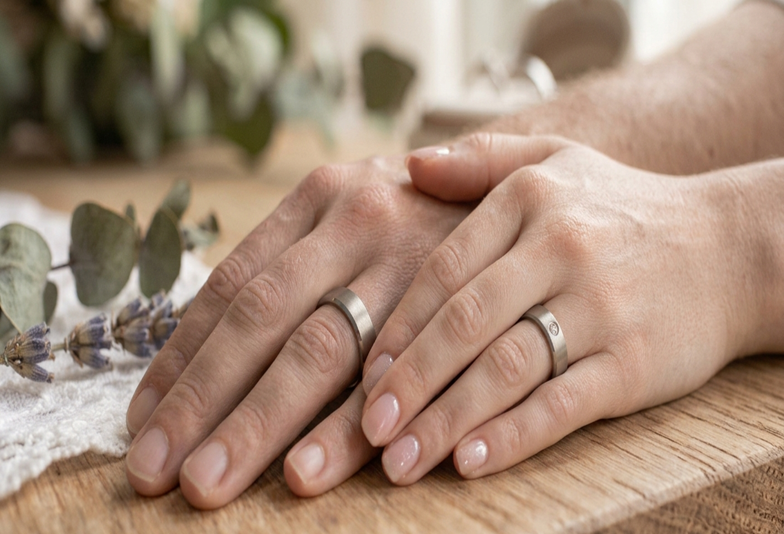 【京都】金属アレルギーのお悩み解消！肌にやさしく安心して選べる人気の結婚指輪ブランドのご紹介！