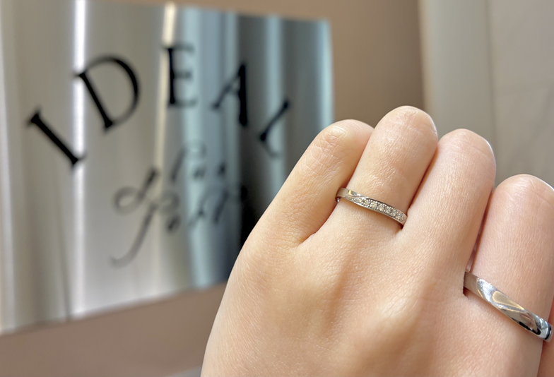 【京都】耐久性も良く高品質ダイヤが留まったみんなが欲しい結婚指輪「IDEAL Plus fort」のご紹介
