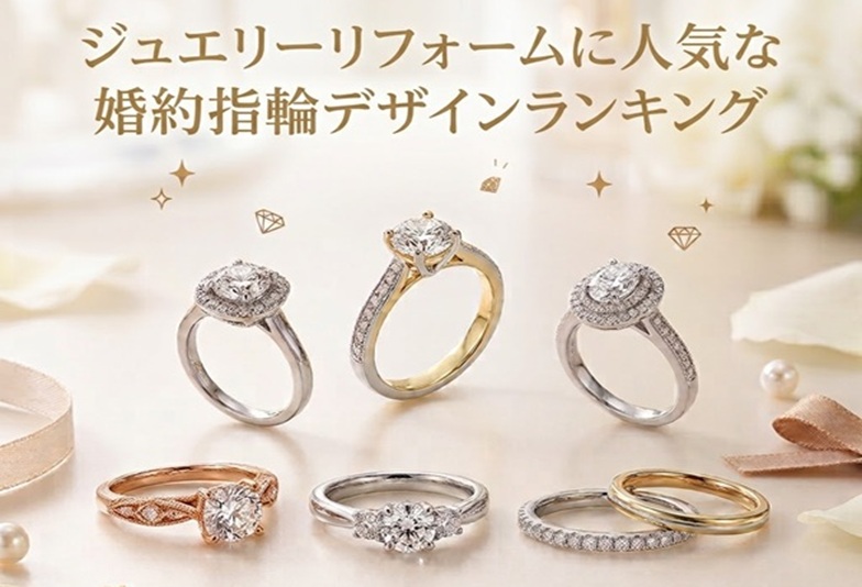 【京都】ジュエリーリフォームで選ばれる人気婚約指輪デザイン特集！
